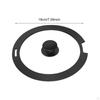 Glass Top Lid with Silicone Edge for Kitchen Use