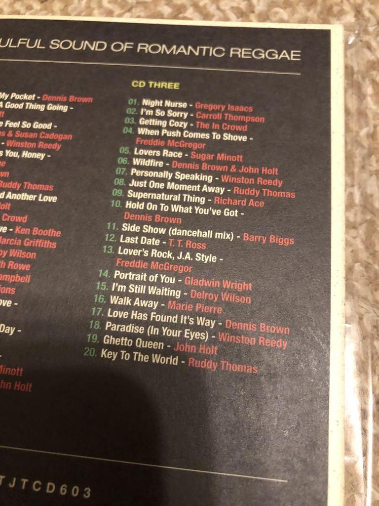 [USED] LOVERS ROCK TROJAN 3CD