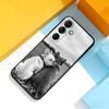 Французский бульдог Милый Для Samsung Galaxy A 22,71,53,52,51,72,73,5G,Note,J7,8,9 Чехол для телефона Мягкий Черный Чехол