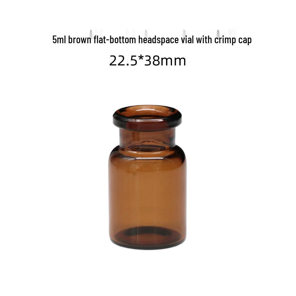 10ml/20ml Headspace Vial Caps, 20x3mm Aluminum Septa for Agilent Shimadzu Autosamplers