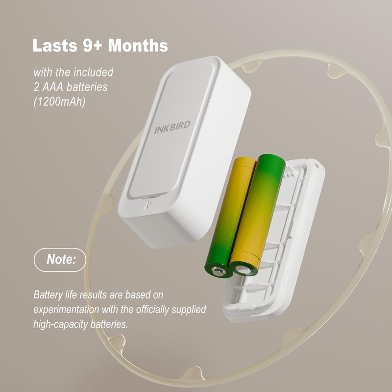 Inkbird ith-11-b wireless thermo-hygrometer app remote control IP65 Waterproof Bluetooth 5.0 temperature and humidity monitor