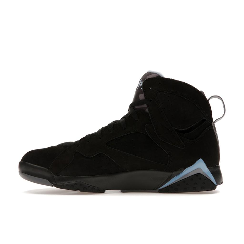 Air Jordan 7 Retro Chambray 2023 Unisex Sneakers Black Light-Graphite CU9307-004