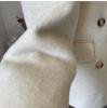 2025 New Women's Double-Faced Cashmere Grey Wool Coat - Short, Loose, Double-Breasted Korean Style Lapel