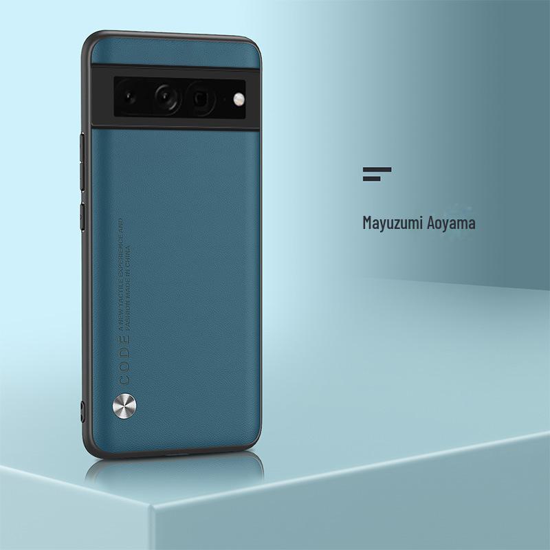 Креативный кожаный чехол для телефона Google Pixel 7 Pro и 6A; Сплошной цвет, простой дизайн, защитный чехол