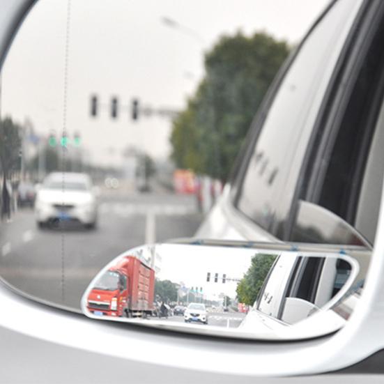 1 Pair Car Blind Spot Rearview Mirrors Frameless Convex Side Mirrors Wide Angle Rear View Car Mirrors Accessories