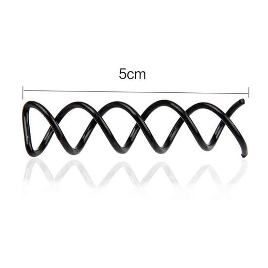 12Pcs Metal Spiral Spin Screw Pin Accessories Lady Twist Clip Hairpin Hair Clip