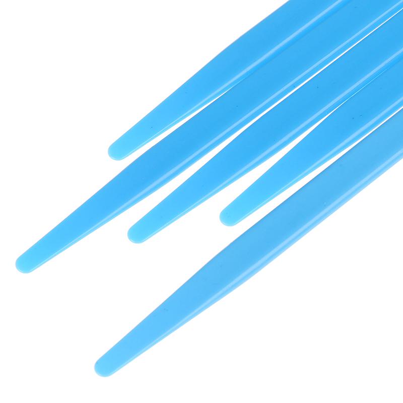 5 шт./компл. пластиковый стоматологический шпатель для смешивания гипса, слепочный материал, стоматологические инструменты