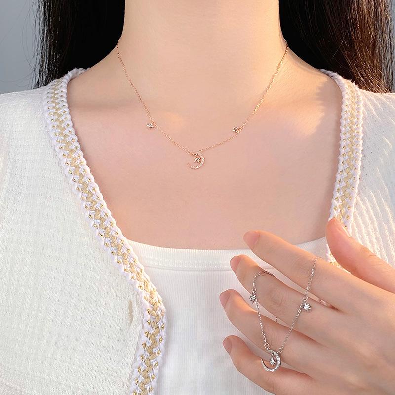 Ожерелье Fantasy Moon, женское легкое, роскошное, высококачественный дизайн, новая подарочная цепочка для ошейника