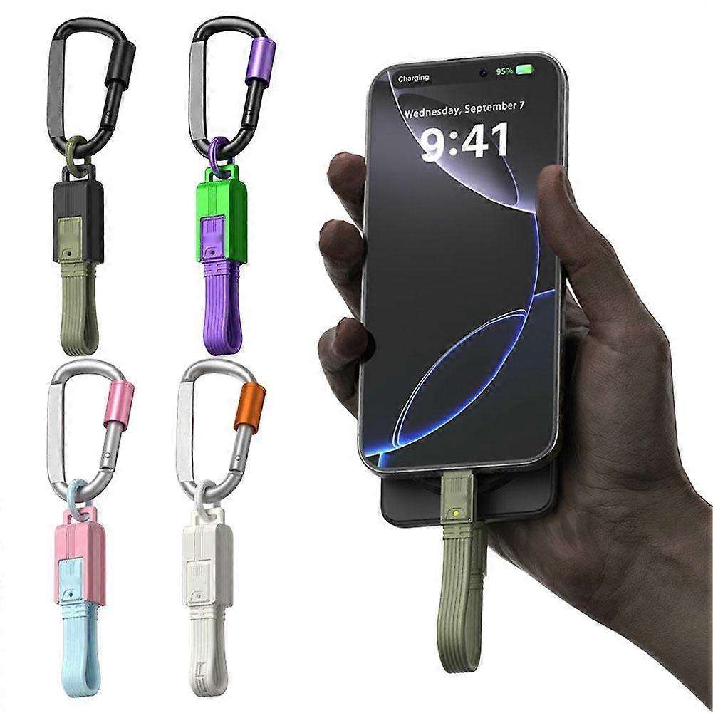 Usb4 Cable Pd 240W Fast Charging C To C Cable Portable Lanyard Design