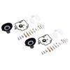 2 Sets Motorcycle Carburetor Repair Kit 22mm Universal for GY6 125CC ATV Go Kart Scooters