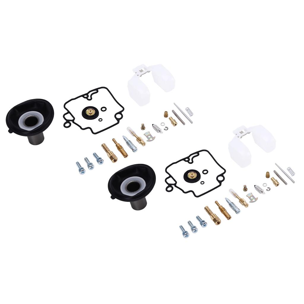 2 Sets Motorcycle Carburetor Repair Kit 22mm Universal for GY6 125CC ATV Go Kart Scooters
