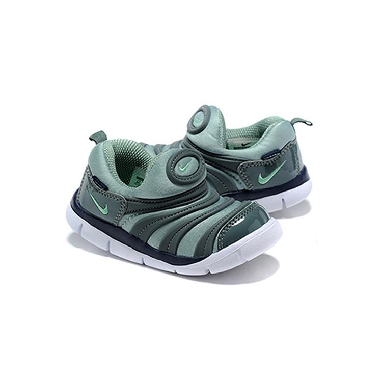 Nike Dynamo Free Slip Resistant Cushioning Abrasion Resistant Low top Toddler Shoes Green Infant And Toddler 343938-006