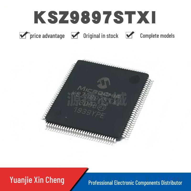 KSZ9897STXI QFP-128 Гигабитный коммутатор Ethernet - Оригинальный продукт со списком спецификации (BOM)