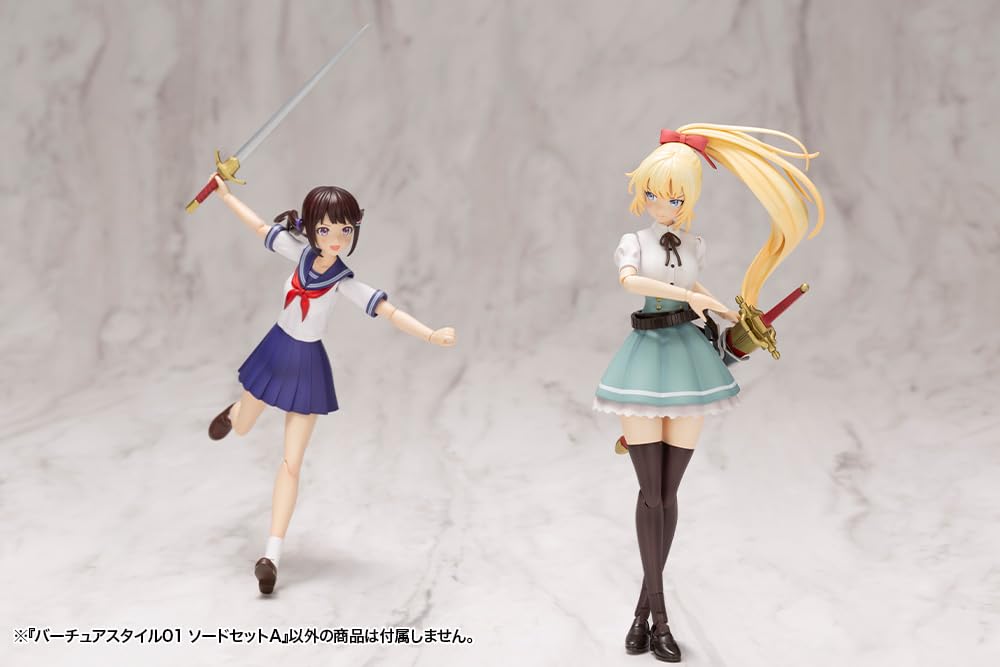 Kotobukiya M.S.G Modeling Support Goods Virtua Style 01 Набор мечей A Немасштабная пластиковая модель