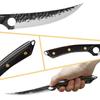 2 Stainless Steel Forged Kitchen Knife Butcher Knife Chef Sliced Boning Knife Barbecue Fishing Knife with Sheathed Kitchen Tools