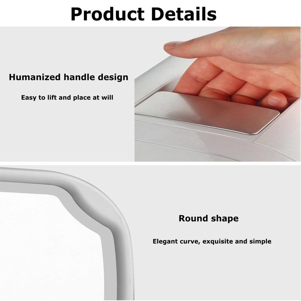 Beauty Fridge  Mini Portable Refrigerator For Cosmetics With Mirror Skincare Makeup Cooler Warmer Freezer For Car Home 8L 220/12V