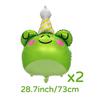 Animal Aluminum Film Balloon Sloth Lion Bear Giraffe Tiger Elephant Frog Balloon Zoo Theme Birthday, Shower, Holiday Decoration