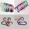 Multi-color Aluminium Equipment Alloy Carabiner Buckle Keychain Camping Hiking Hook Climbing Button