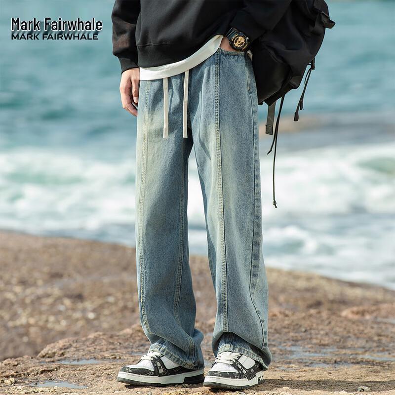 Мужские широкие прямые джинсы Mark Fairwhale