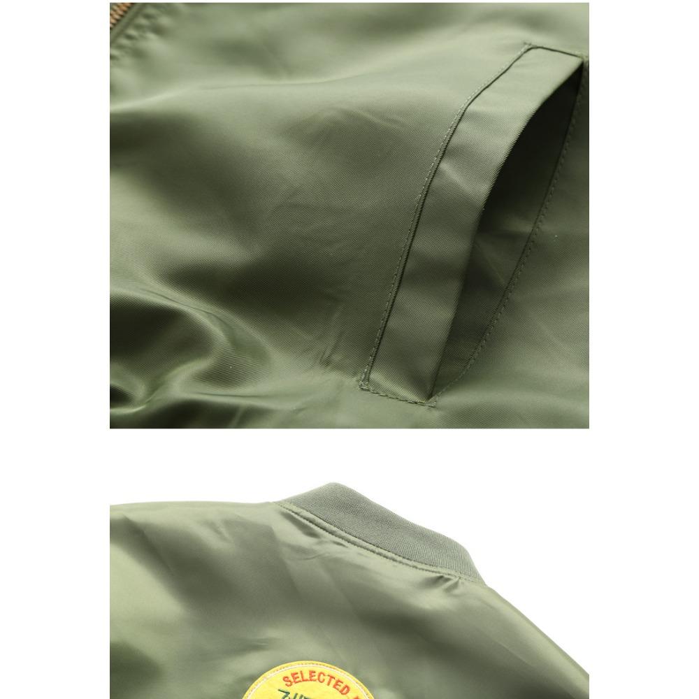 Новая мужская спортивная повседневная куртка с воротником-стойкой, весна-осень, большого размера, Ma01, пилот, мужская бейсбольная форма