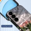 Чехол с масляной живописью и розами для Samsung Galaxy S24 S25 FE S25 S23 S22 Ultra A17 A56 A16 A55 A25 A15 A36 A54 5G с ремешком, мягкая накладка