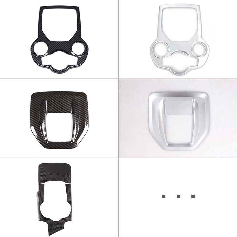 ABS углеродное волокно, центральная консоль, панель переключения передач, рамка, накладка, наклейки для Alfa Romeo Giulia 2017-интерьер