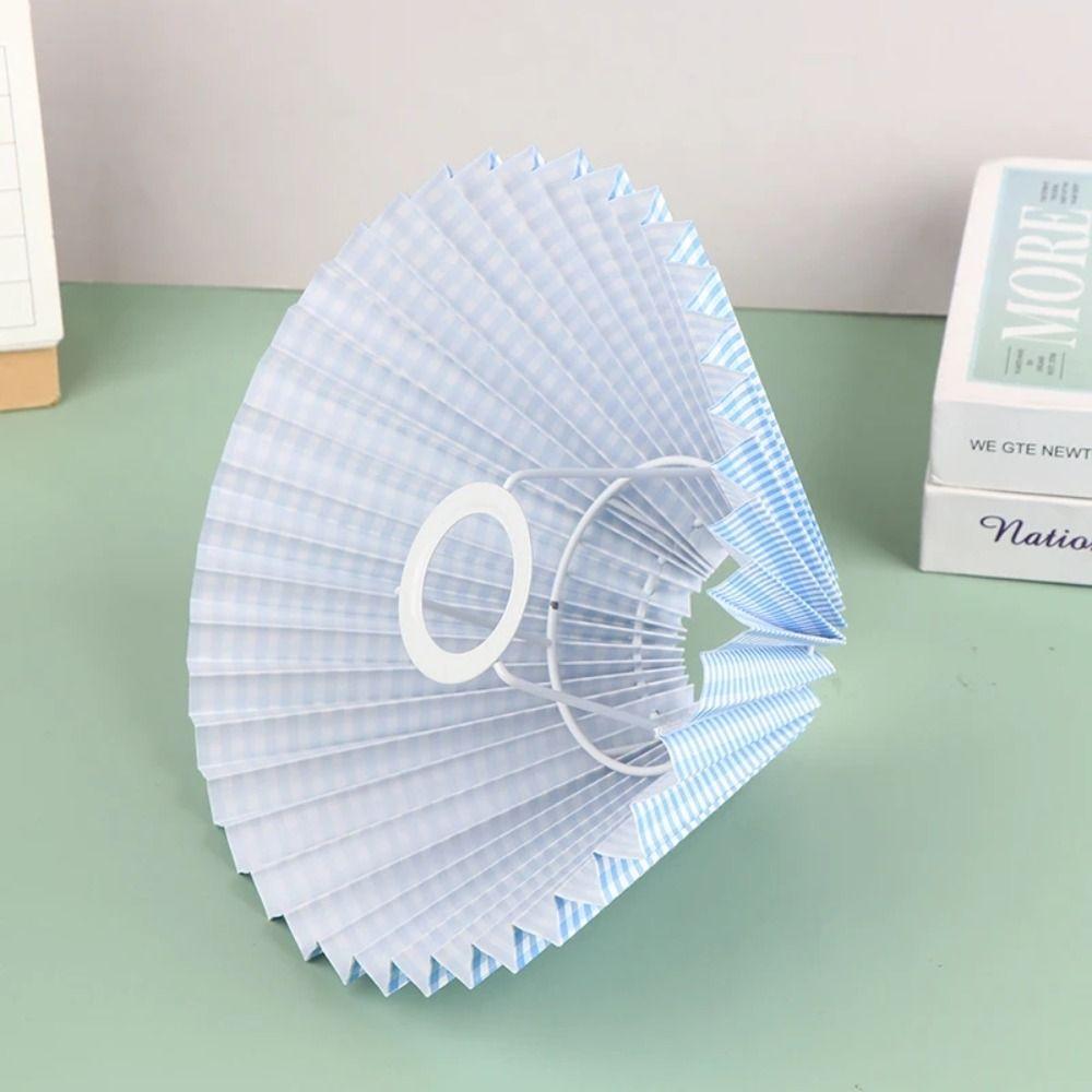 Современный абажур для настольной лампы, моющийся абажур, потолочный декор, плиссированный абажур, торшер