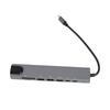 8‑in‑1 Hub Type‑C to HDMI RJ45 PD USB Docking Station Type‑C Hub Splitter Converter Adapter