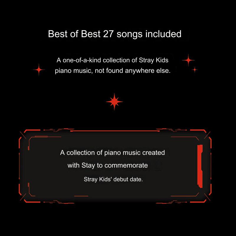 Stray Kids Лучшая коллекция фортепиано (весна)