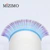 Mixed Color Single graftedMIZIMO  False Eyelashes, Natural Extension, Eye Makeup, Dramatic Eyelashes.