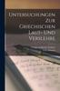 Книга Untersuchungen Zur Griechischen Laut- Und Verslehre