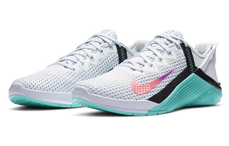 Nike Metcon 6 Flyease Серый Oracle Aqua Женские DB3794-020