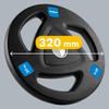 Cast Iron Olympic Weight With Rubberized Handles 20Kg 51Mm Rebel Plate