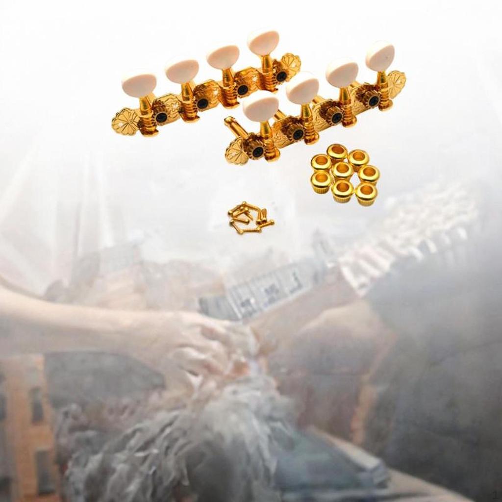 Колки для настройки гитары, мандолины, профессиональные, простая установка, детали музыкальных инструментов для