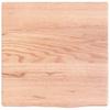 Washbasin Top Light Brown 40x40x2 cm Solid Wood Treated
