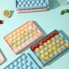 33 Grid Round Ice Cube Tray Plastic Diamond Ice Cube Mold Refrigerator Spherical DIY Moulds Ice Ball Maker Kitchen Tools