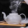 Teapot with Infuser Heat Resistant High Borosilicate Glass Tea Kettle Kitchen Dining Bar Home Tea Kettle Glass Drinkware Samovar
