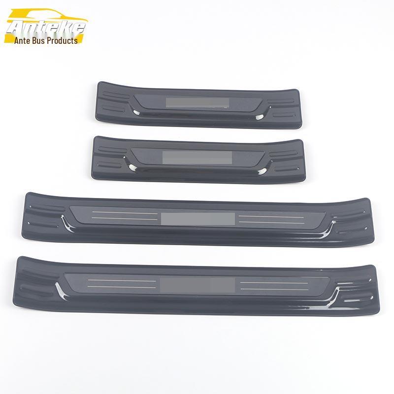 King Kong Cannon Rear Door Sill Sticker & Stainless Steel Welcome Pedal for 22 Models