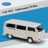 WHAQY1 WELLY 1:24 Volkswagen VW T2 T1 BUS Alloy Car Diecasts & Toy Vehicles Car Model Miniature Scale Model Car Toy For Children