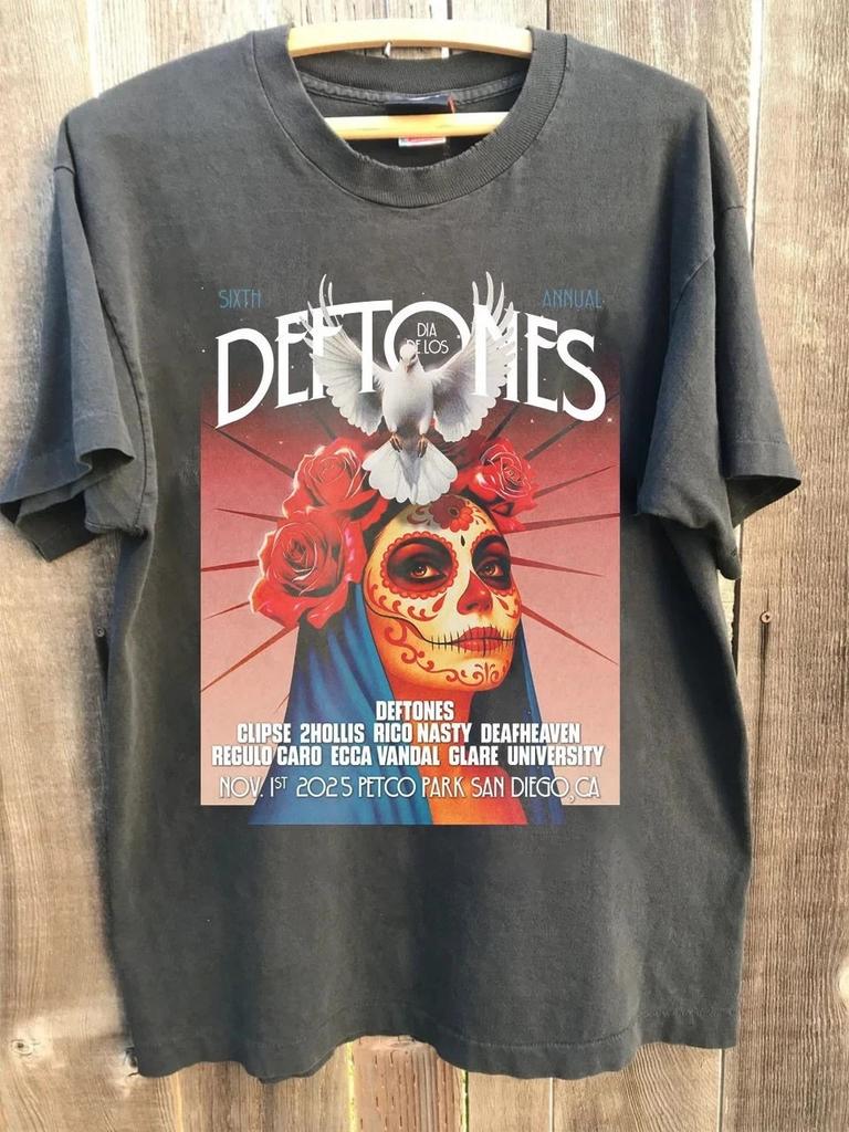 Dia De Los Deftones 6Th Annual November 1 2025 California shirt Charcoal AN56285