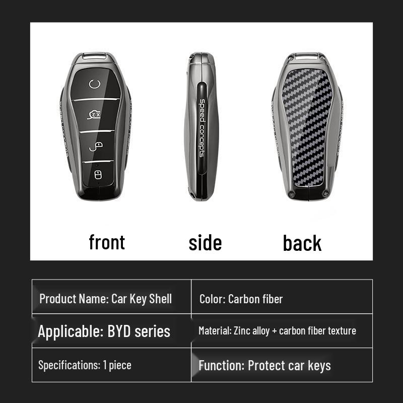 Совместимо с чехлами для ключей BYD: Модели Song Plus, Qin D, Han EV, Yuan Pro, Tang, Seagull, Sea Lion и Seal.