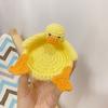 Duck Panda Crochet Coaster Heat-resistant Kitchen Handmade Countertop Table Protection Non-slip Mug Coffee Tea