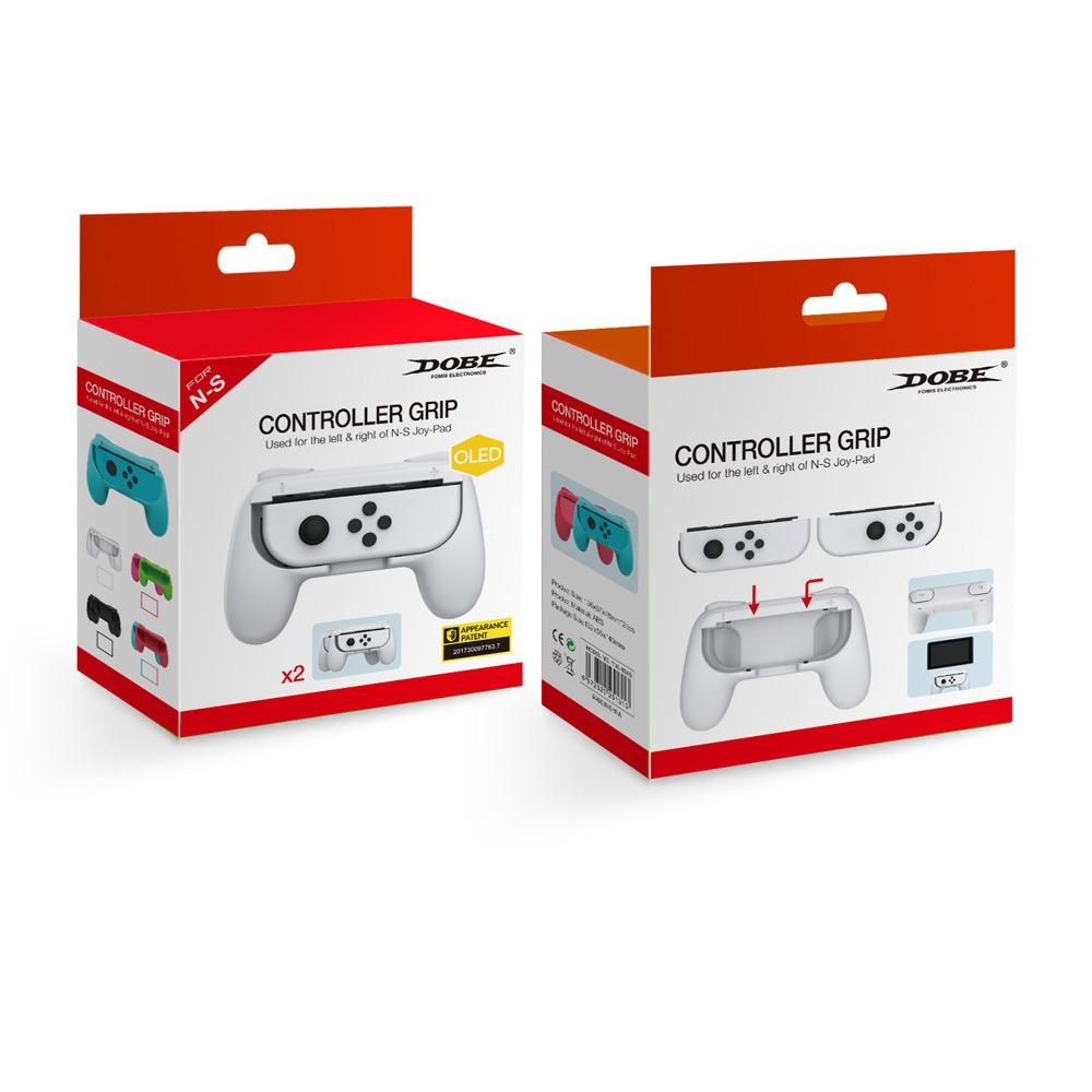 2 удобных захвата, совместимых с Nintendo Switch Joy Cons, ручки устойчивы к поту