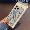 Чехол на весь экран с золотыми рыбками и акулами для IPhone 16 15 14 Pro 15 Plus 13 12 11 17 Pro Max Air 14 Plus Мягкий силиконовый чехол-оболочка