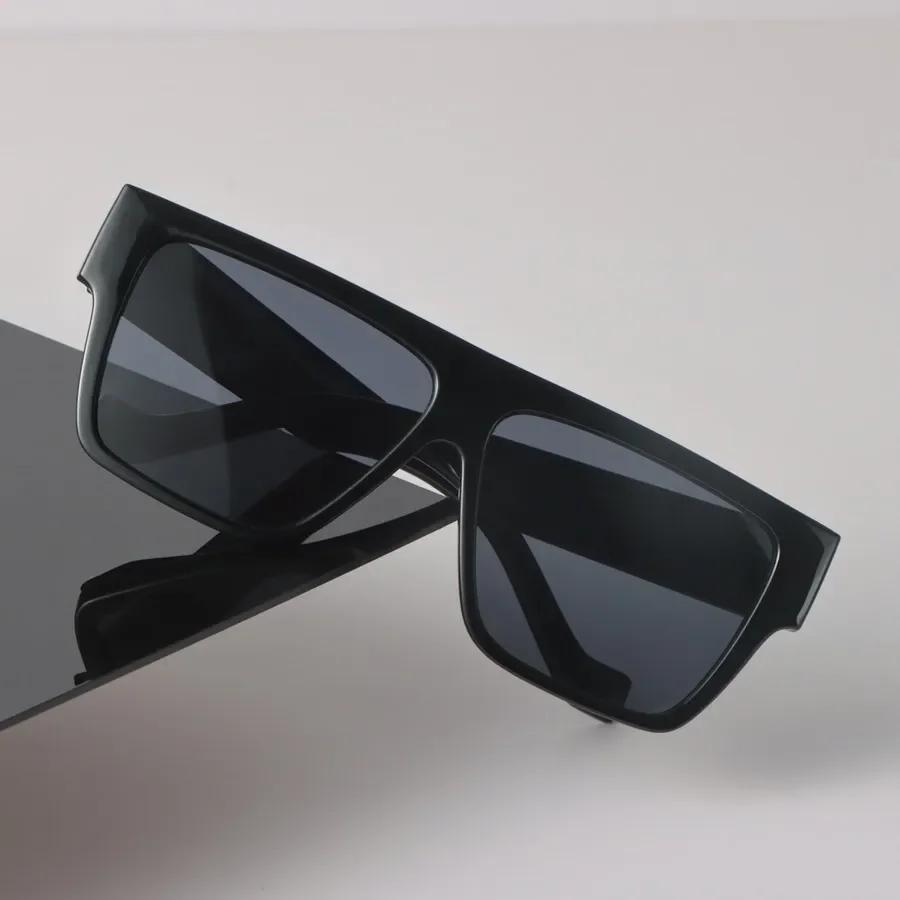 Vintage Rectangle Sunglasses Women Men Casual Fashion Glasses Luxurious Brand Designer Female
