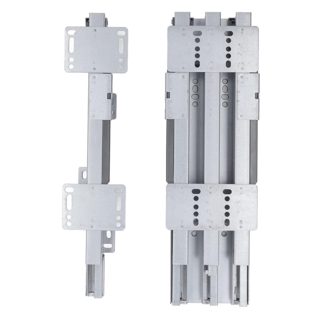 Направляющие для тяжелых ящиков 22 дюйма, бесшумные, с амортизаторами, с полным выдвижением, металлические направляющие для