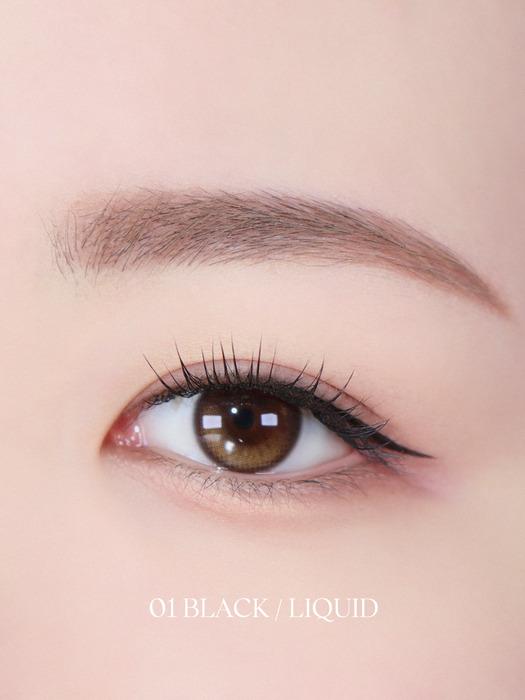 THIM BEAUTY THIM Artist Touch Двойная подводка для глаз [Карандаш] 0,12 г / [Жидкая] 0,22 г