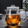 Penguin High-Temp Resistant Glass Teapot with Filter, Thickened Design for Flower Tea, Water Separation, and Tea Making