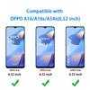 4 штуки 9H защитная пленка для экрана для OPPO A16 A16K A16e A16s HD закаленное стекло