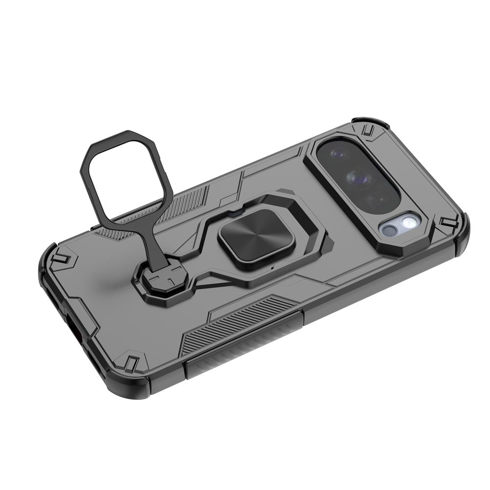 Защита объектива камеры Броня Чехол с магнитным кольцом для Google Pixel 10 Pro Pixel10 10Pro 5G Чехол с подставкой-держателем
